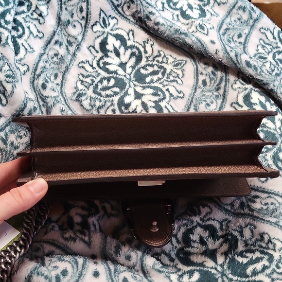 Gucci brown and tan signature charry mar handbag - Picture 10 of 16